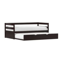 Twin Kids' Caspian Daybed With Trundle Chocolate - Hillsdale Furniture -Barbie Store GUEST ff5bb478 9e8a 45e9 964b 548579de390d