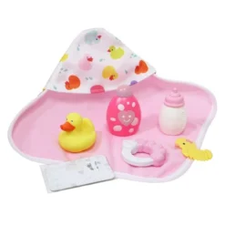 JC Toys La Newborn All Vinyl 13" Realistic Baby Doll Bathtub Set 8pc Gift Set -Barbie Store GUEST ff8563dd f14f 44b4 a63b 5db3c45a793e